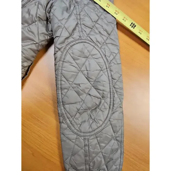 Burberry Finsbridge Short Tan Quilted Coat With COA Small P - Picture 14 of 16